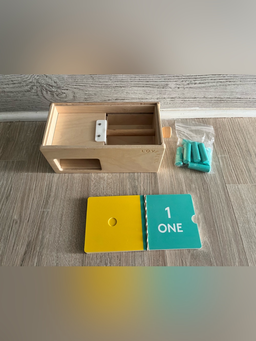 Lovevery Counting Box Kid’s Learning Toy